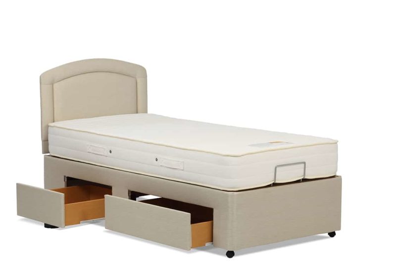 Single Electric Bed with Storage The Hereford Mobility Furniture