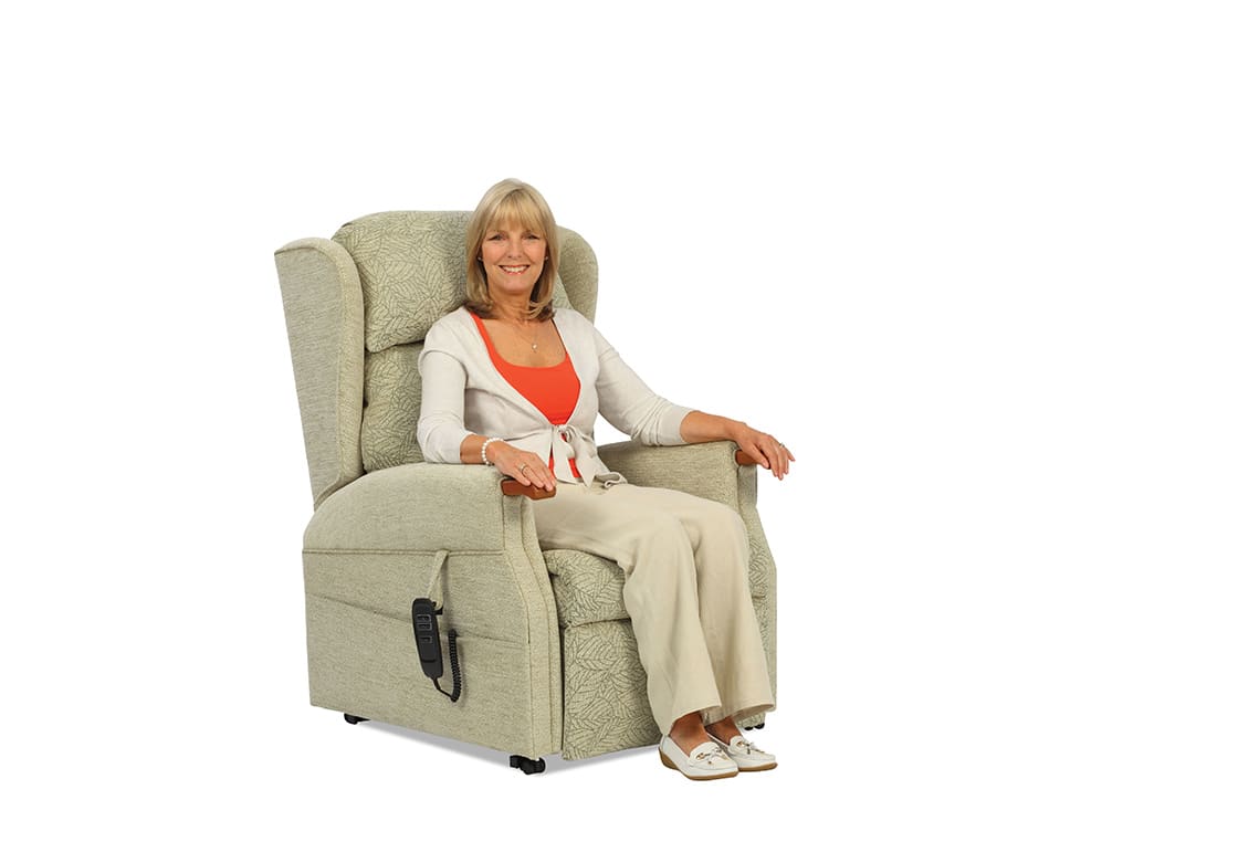 The Cheshire mobility chair in cream colour