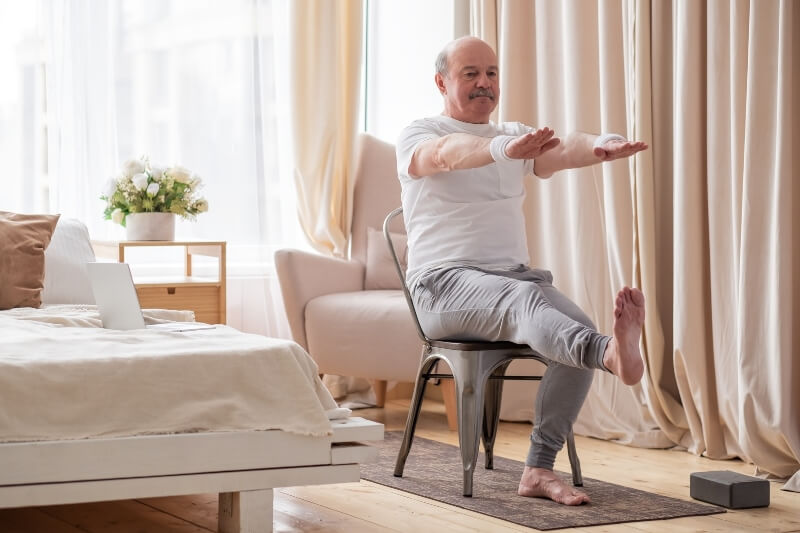 Chair Yoga For Seniors  Mobility Furniture Company