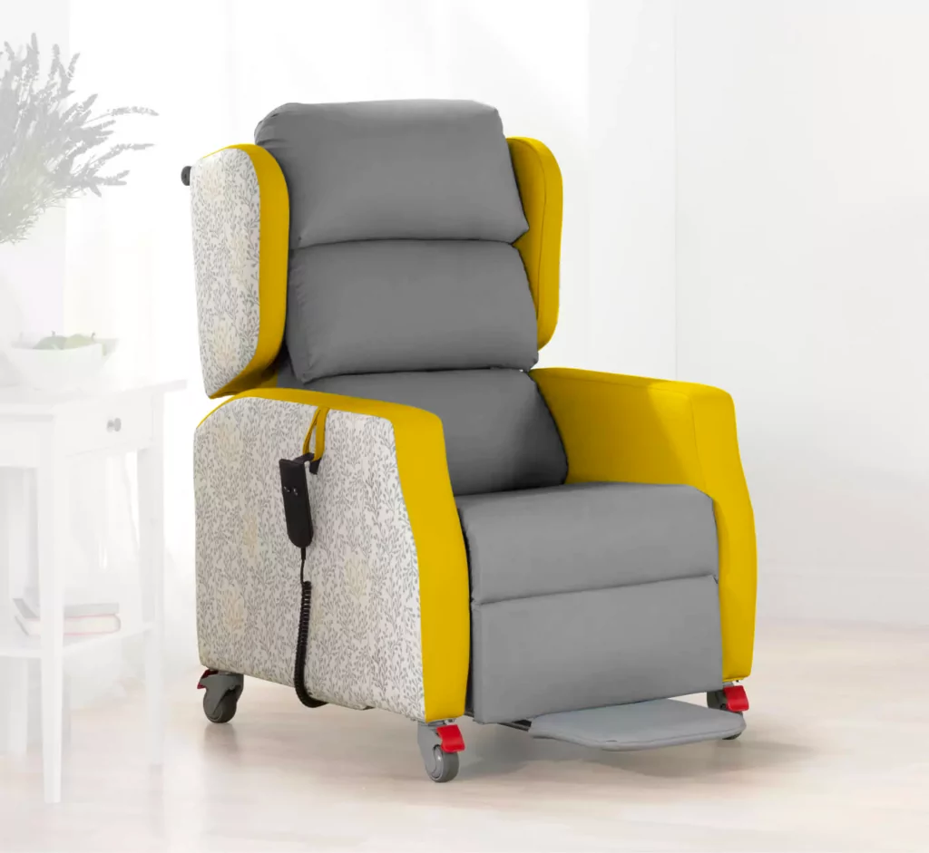 Hospital recliner deals chair bed