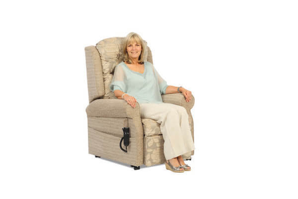 The Norfolk mobility chair in cream colour